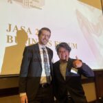 フォーラム会場にて桐山孝太 氏 と